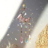 Moon Natural Crystal Suncatcher