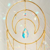 Moon Crystal Suncatcher Rainbow Maker