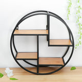 Iron Circular Wall Shelf