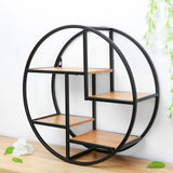Iron Circular Wall Shelf
