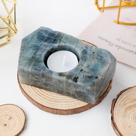Natural Stone Candle Holder