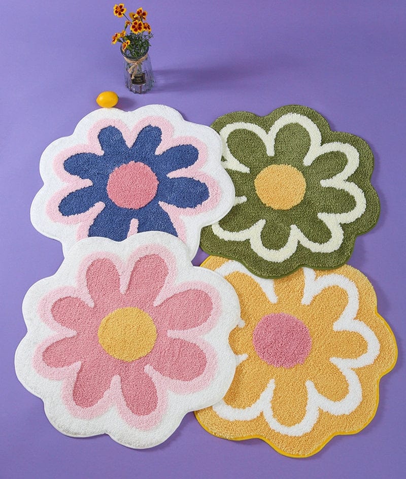 Lily Flower Bath Mat