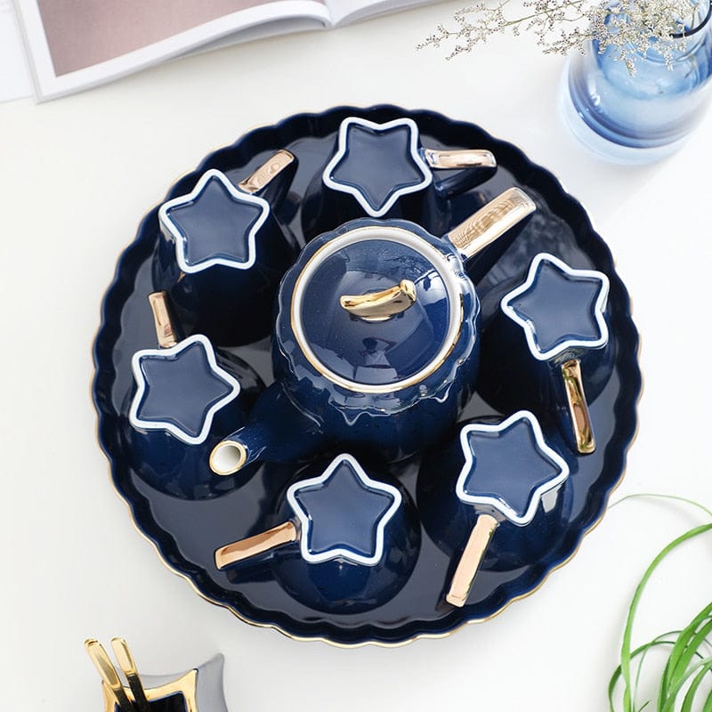Moon And Stars Teapot Set