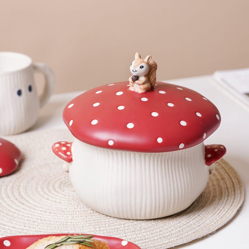 Mushroom Dinnerware Set