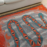 Mystical Snake Throw Blanket