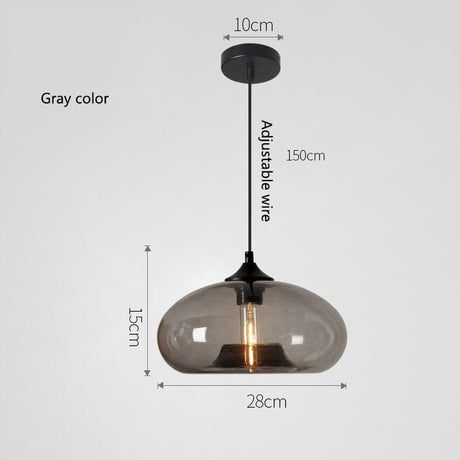 Lucian Glass Pendant Lights