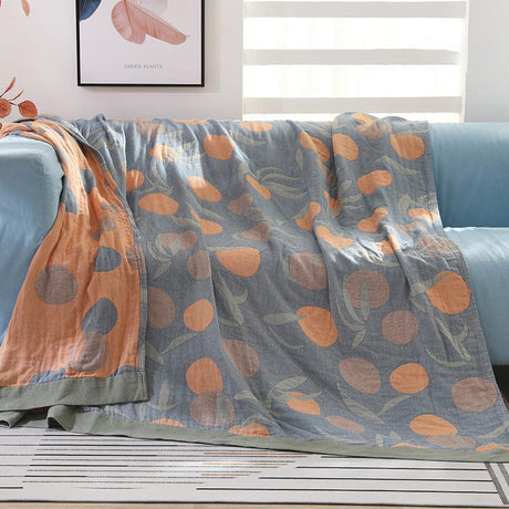 Peaches Bedspread Blanket