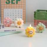 Smiley Flower Scented Candles
