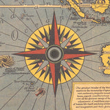 Vintage World Map Poster