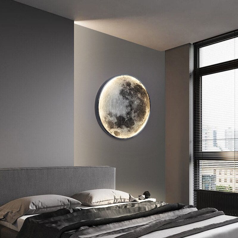 Wall Mounted Moon Lamp