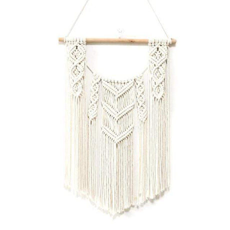 Ria Macrame Tapestry Wall Hanging Shelf