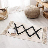 Boho Design Rug with Tassels