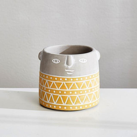 Ceramic Face Planter