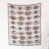 Eyes On You Throw Blanket