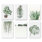Watercolour Plant Art Collection