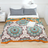 Mandala Pattern Bedspread