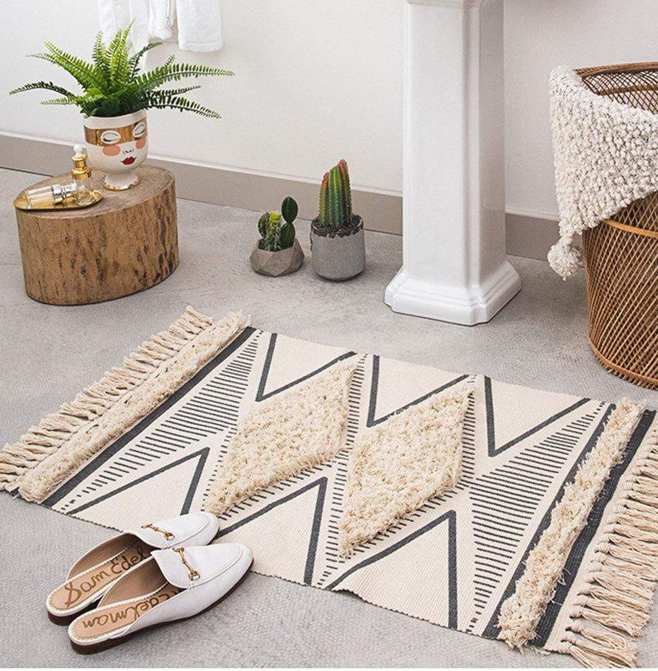 Moroccan Hand Woven Carpet