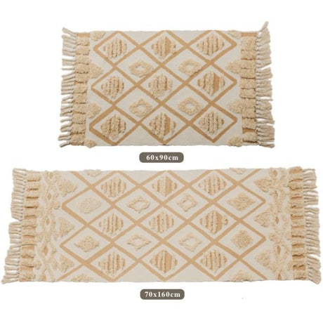 Moroccan Tasseled Rug