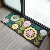 Floral Pattern Bath Mat