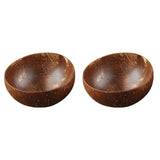 Natural Coconut Wood Bowl