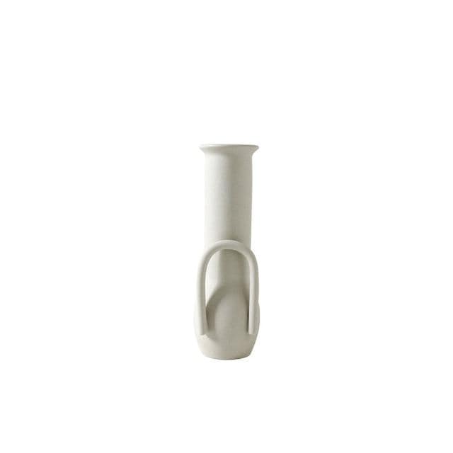 Minimalist White Flower Vases