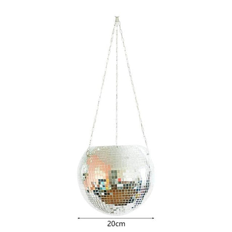 Disco Ball Hanging Pot