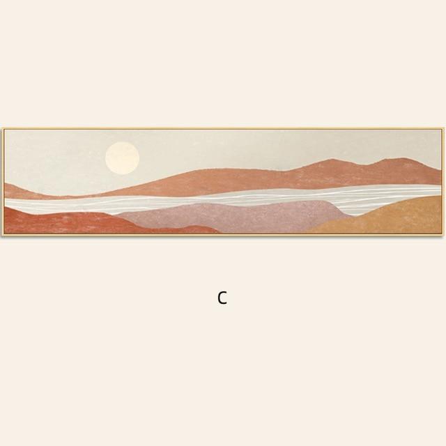The Sun & The Moon Canvas Wall Art