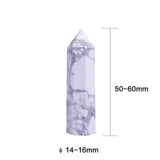 Howlite Crystal Point Tower