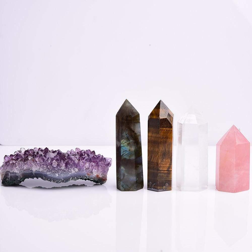 5 Healing Crystals In A Box