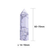 Howlite Crystal Point Tower