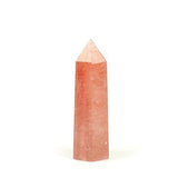 Strawberry Quartz Crystal Point Tower