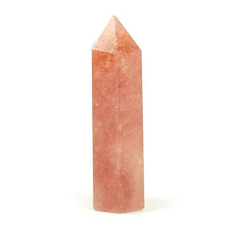 Strawberry Quartz Crystal Point Tower