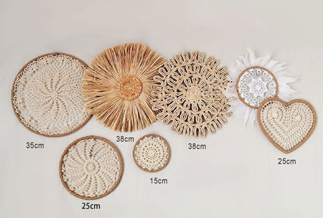 Autumn Rattan Wall Art Set