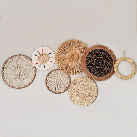 Autumn Rattan Wall Art Set
