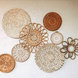 Autumn Rattan Wall Art Set