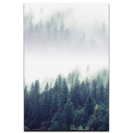 3 Piece Nordic Forest Landscape Wall Art
