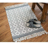 Boho Design Rug with Tassels