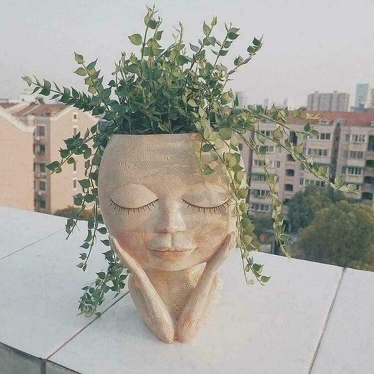 Cute Lady Planter