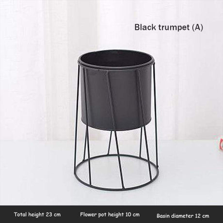 Modern Geometric Iron Planter