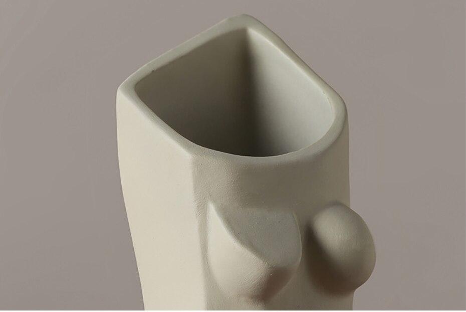 Abstract Body Art Sculpture Vase