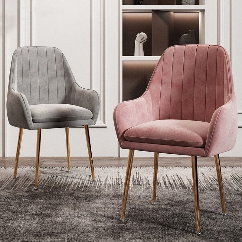 Amaia Velvet Arm Chair