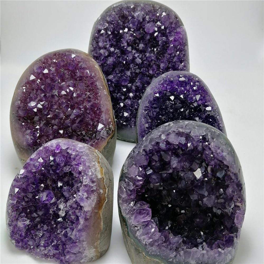 Amethyst Geode Chakra Crystal