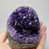 Amethyst Geode Chakra Crystal