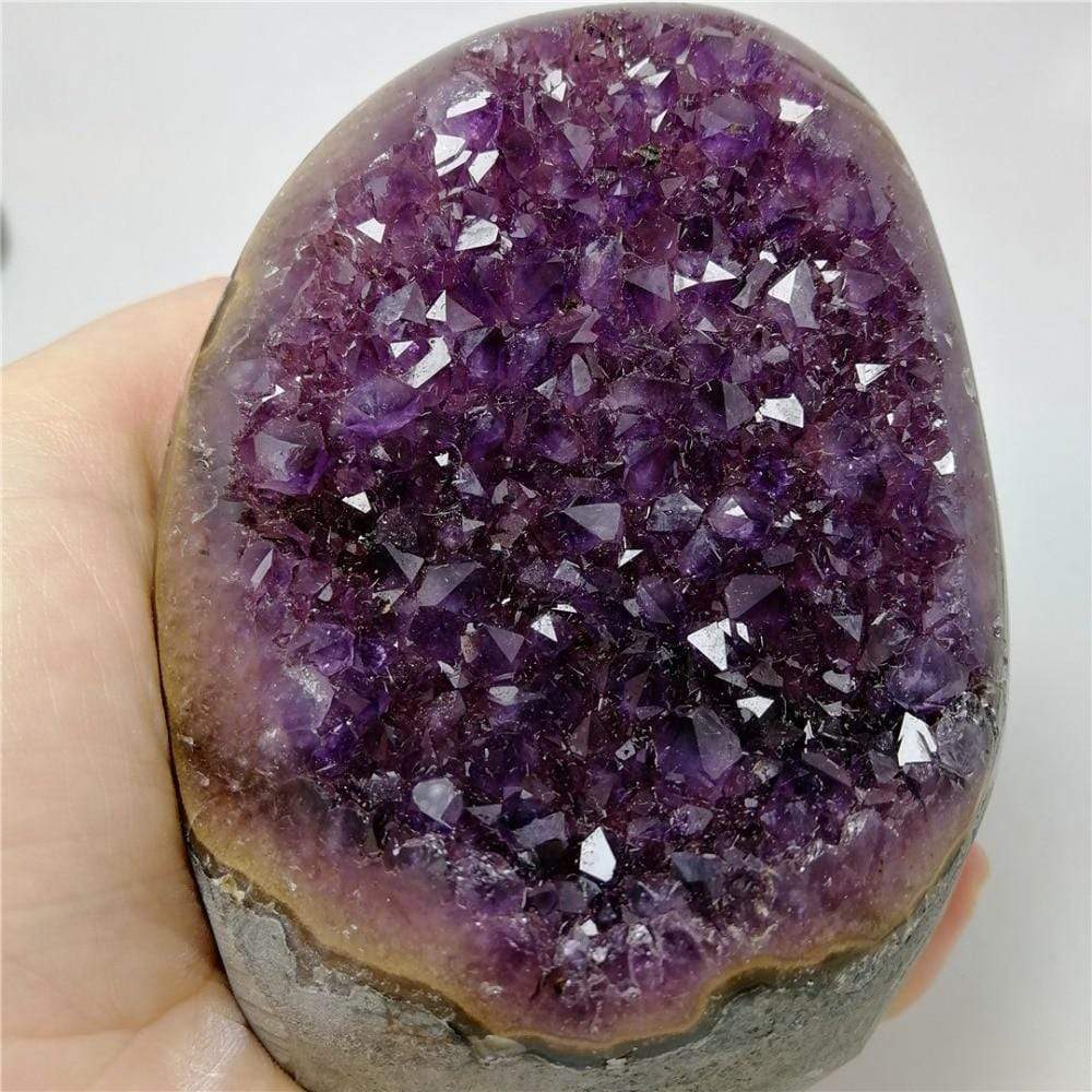 Amethyst Geode Chakra Crystal