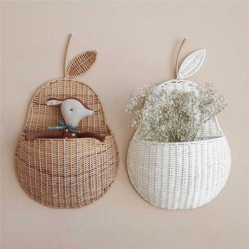 Apple And Pear Shaped Storage Basket