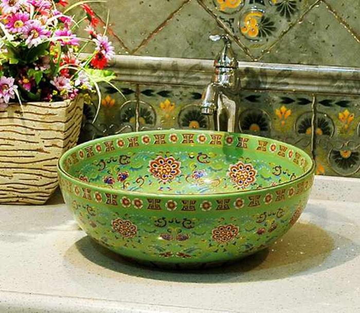 Hélène Artisan Handmade Bathroom Basin Sink