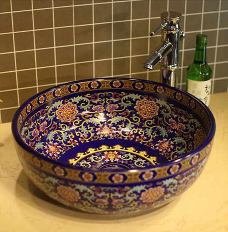 Hélène Artisan Handmade Bathroom Basin Sink