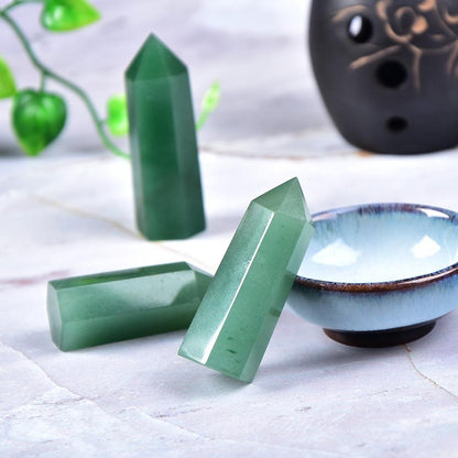 Aventurine Crystal Point Tower
