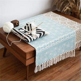 Boho Design Rug with Tassels