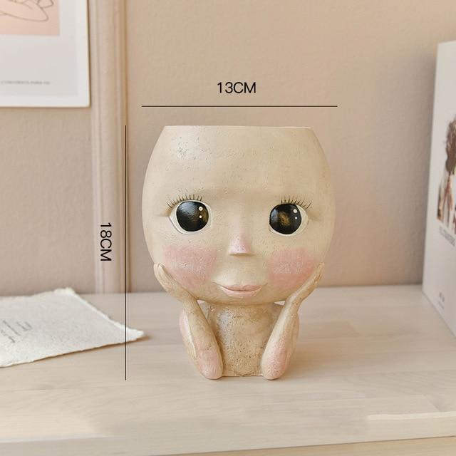 Cute Lady Planter